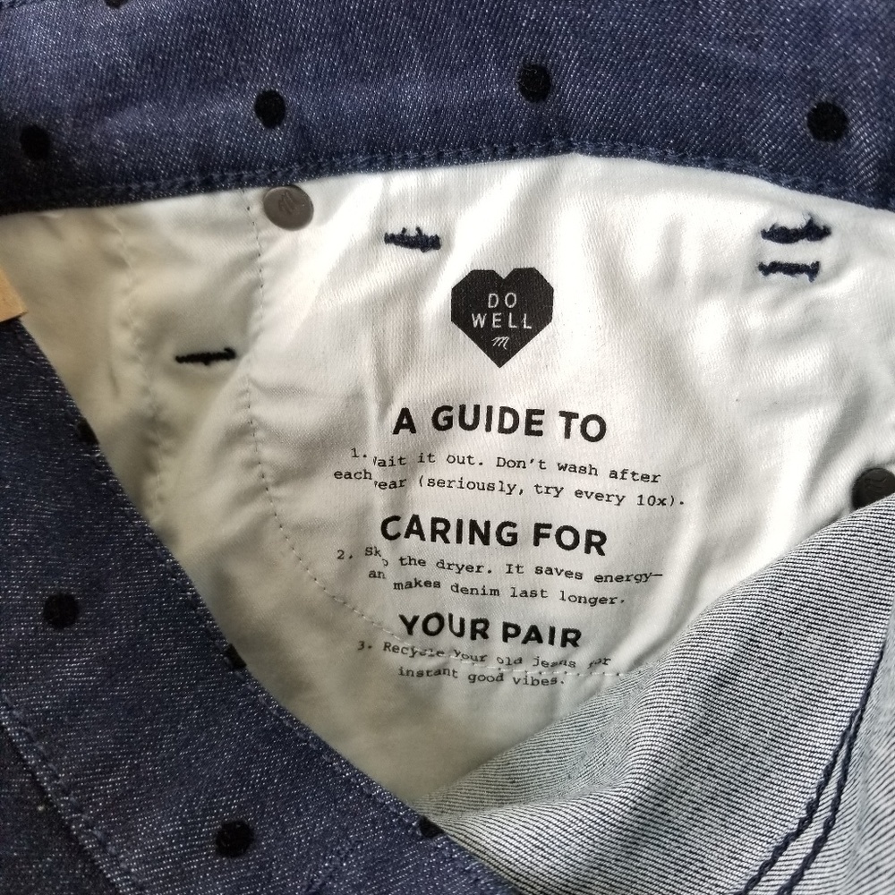 MADEWELL 9" High Rise Skinny Jeans - Picture 6 of 8